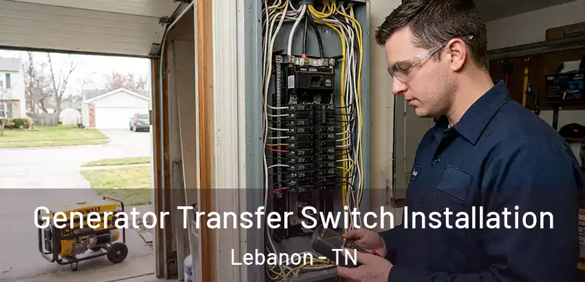 Generator Transfer Switch Installation Lebanon - TN