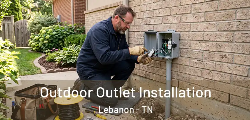  Outdoor Outlet Installation Lebanon - TN