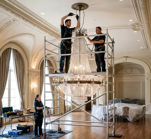 Professional Chandelier Installation: Your Local Fixture Team in Lebanon, TN