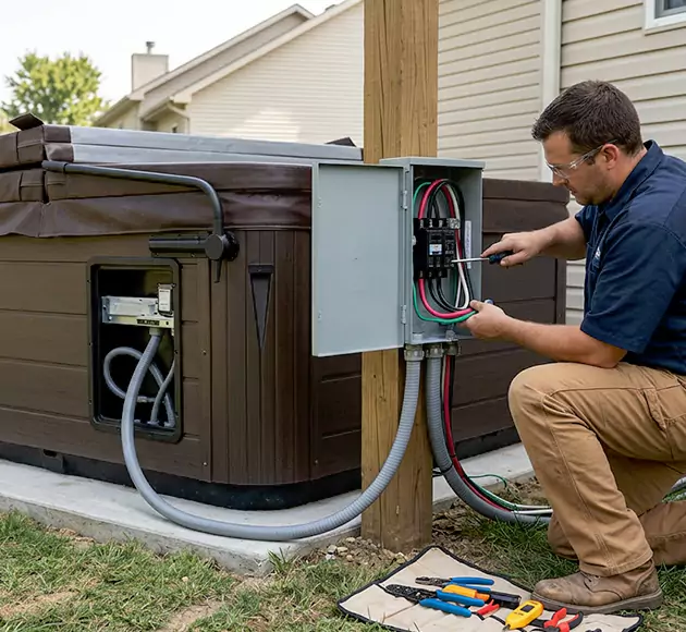 Professional Hot Tub Electrical Installation: Your Local Spa Wiring Team in Lebanon, TN