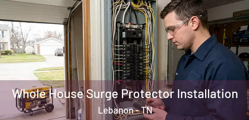  Whole House Surge Protector Installation Lebanon - TN